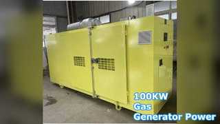 Nguồn dự phòng máy phát điện khí tự nhiên 100KW