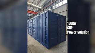 Nhà máy điện phát điện CHP khí tự nhiên 180KW