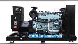 Giải pháp nguồn điện cho máy phát điện khí tự nhiên 200KVA