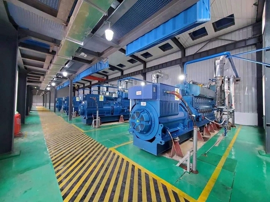 Giá tốt 1000KW 1MW Natural Gas Biogas Generator Set Power Station Open Container trực tuyến