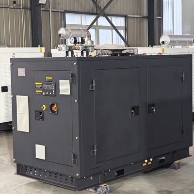 Giá tốt Low Noise 50kw 60kva Natural Gas BHKW Cogenerator Unit CHP with 30.7% Electrical Efficiency and 89KWt Thermal Output trực tuyến