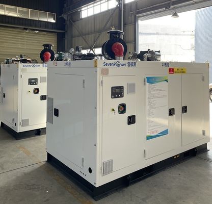 Giá tốt 160KW 200KVA Cogeneration Unit With Soundproof Canopy trực tuyến