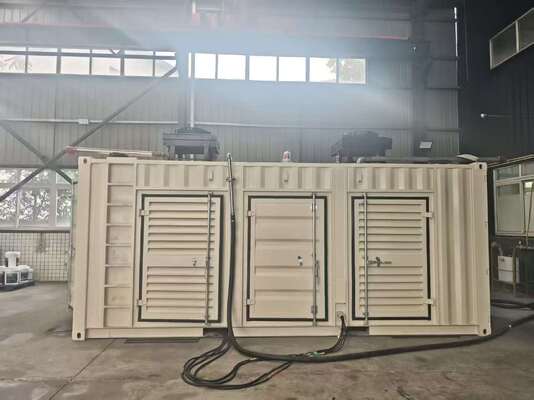 Giá tốt Thùng chứa cao cấp 120kW 150KVA Máy phát CHP khí tự nhiên hiệu suất cao, tiếng ồn thấp trực tuyến
