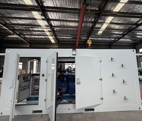 Giá tốt Động cơ 400V Yuchai Bộ máy phát điện khí tự nhiên 400KW cách âm chống mưa ngoài trời trực tuyến