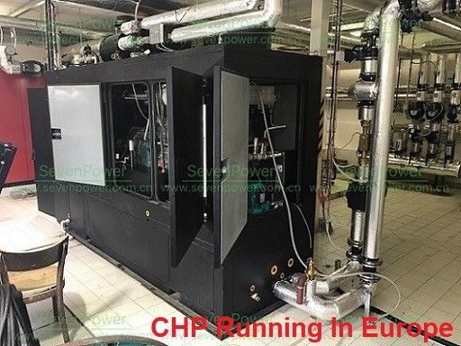 Giá tốt Electric Start 50Hz 200KW Natural Gas Cogeneration Plant trực tuyến