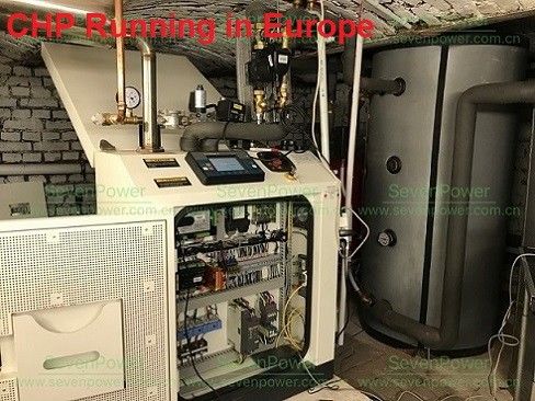 Giá tốt Water Cooled Engine Micro Cogeneration Unit For Home Hotel trực tuyến