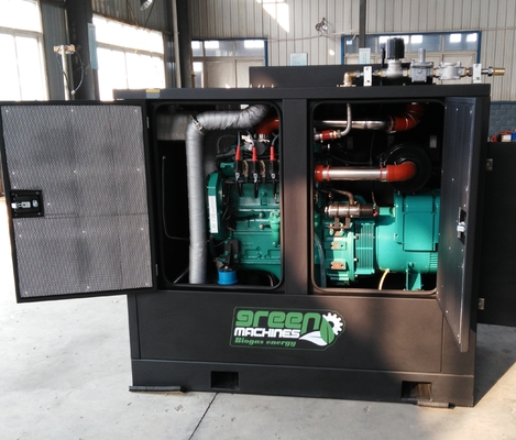 Giá tốt Biogas CHP BHKW 30KW 40KVA CE Certified For Heating Hot Water Farm Power Supply trực tuyến